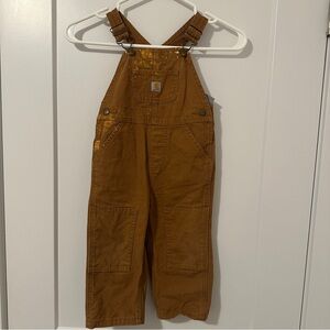 Carhartt Toddler Brown Overalls Size 2T *see description*